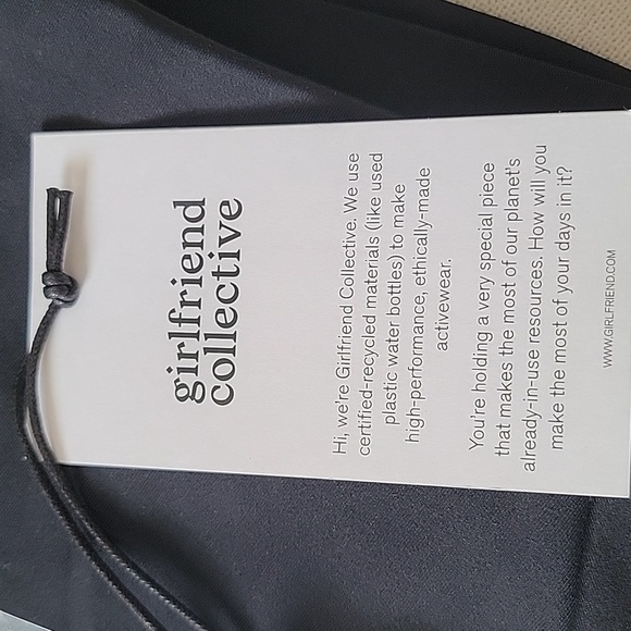 Girlfriend Collective Black Sporty High Rise Compressive Skirt/Skort Sz 5X NEW - Picture 11 of 12